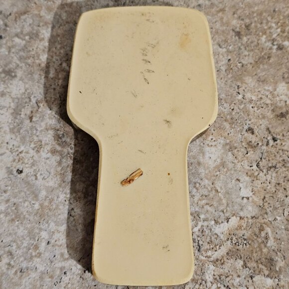 Vintage 1970s Acrylic Resin Spoon Rest With Embedded Wooden Spoon Fork  Spatula - Picture 3 of 8